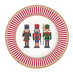 Prato para Sobremesa EASY LIFE Nutcracker Porcelana 19cm