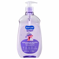 Sabonete Líquido BARUEL Baby Sono Tranquilo Da Cabeça aos Pés 400ml