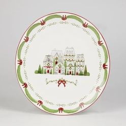 Prato Raso Magic House Porcelana 25cm - A\CASA
