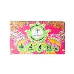 Sabonete Puro Vegetal ORGÂNICA Framboesa & Orquídea 90g