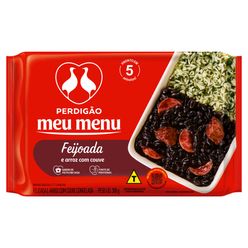 Feijoada PERDIGÃO Meu Menu e Arroz com Couve Congelada 300g