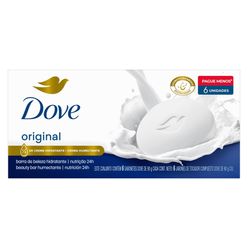 Sabonete DOVE Original com 6 Unidades  90g Leve Mais Pague Menos