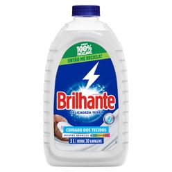 Lava Roupa Líquido BRILHANTE Delicadeza Total Com Óleo De Coco Natural 3l