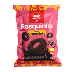 Rosquinha VITÃO Chocolate Sem Glúten e Lactose 110g