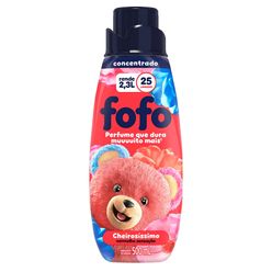 Amaciante de Roupa Concentrado FOFO Vermelho Sensação Cheirosíssimo 500ml