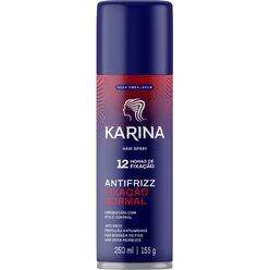 Hair Spray KARINA Fixador Normal 250ml