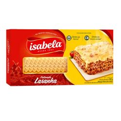 Massa de Sêmola para Lasanha ISABELA Festonada Caixa 500g