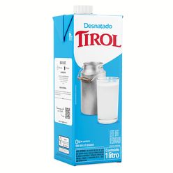 Leite Tirol Desnatado Fino 1l