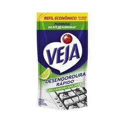 Desengordurante VEJA Cozinha Limão 400ml Refil Econômico