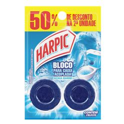 HARPIC Limpador e Aromatizador Sanitário para Caixa Acoplada Marine 50% off 2 unidades