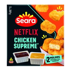 Empanado SEARA Chicken Supreme + 2 Molhos Congelado 220g