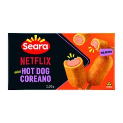 Empanado SEARA Mini Hot Dog Coreano Congelado 245g
