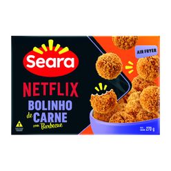 Bolinho de carne suína com barbecue SEARA Netflix 270g