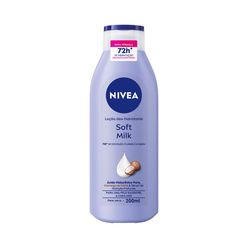 Loção Hidratante NIVEA Soft Milk Pele Seca 200ml