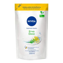Sabonete Líquido NIVEA Erva Doce 200ml Embalagem Econômica