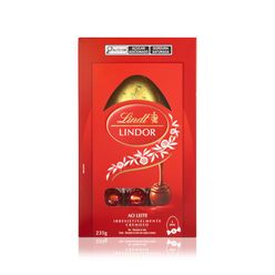 Ovo de Páscoa LINDT Lindor  Chocolate Ao Leite 235G