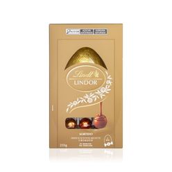Ovo de Páscoa LINDT Lindor Chocolate Sortido 235G