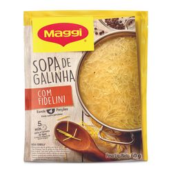 Sopa com Fidelini MAGGI Sachê 60g
