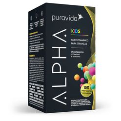 Suplemento Alimentar PURAVIDA Kids com 150 Mini Cápsulas