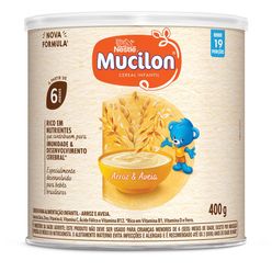 Cereal Infantil MUCILON Arroz e Aveia 400g