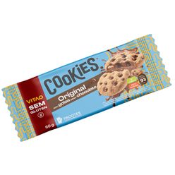 Cookies VITÃO Original com Gotas de Chocolate Sem Glúten e Lactose 60g