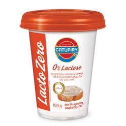 Requeijão CATUPIRY Cremoso 0% Lactose 150g