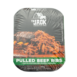 Pulled Beef Bovino TIO JACK Costela Defumada e Desfiada 200g