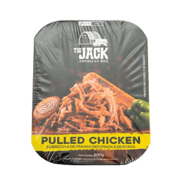 Pulled Chicken Frango TIO JACK Sobrecoxa Defumada e Desfiada 200g