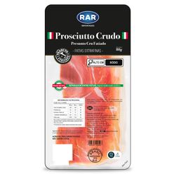 Prosciutto Crudo RAR Fatiado 80g