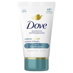 Desodorante Dove Creme Sérum Previne Irritação 50 g