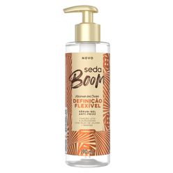 Sérum Gel Anti-frizz Seda Boom Definição Flexível 190 ml