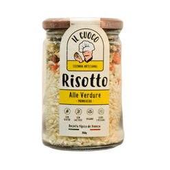 Risotto IL CUOCO Alle Verdure Sem Glúten,Lactose e Vegano Primavera 250g