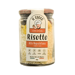 Risotto IL CUOCO Alla Napoletana Sem Glúte,Sem Lactose e Vegano Tomate Seco 250g