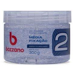 Gel Fixador BOZZANO Fixação Média 2 com Aspecto Molhado 300g