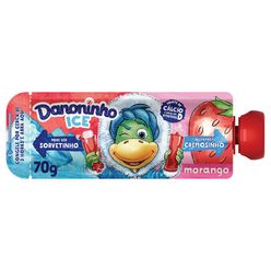 Petit Suisse Danoninho Ice Morango Cremosinho 70g
