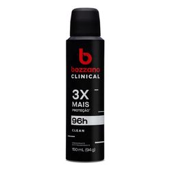 Desodorante BOZZANO Clinical Masculino Clean Aerosol 150ml