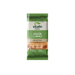 Pão de Forma VITALIN Gergelim & Linhaça Sem Glúten,Sem Lactose e Sem Açúcar 300g