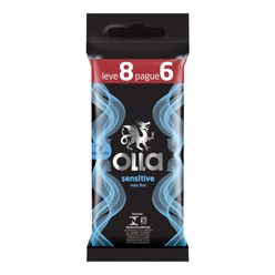 Preservativo Olla Sensitive Leve 8 Pague 6 Unidades