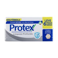 Sabonete PROTEX Limpeza Profunda Original 85g cada Leve 6 Pague Menos