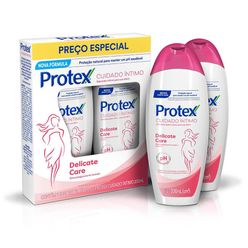 Sabonete Líquido Protex Cuidado Íntimo Delicate Care 200ml 2 Unidades