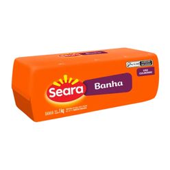 Banha Seara Suina Refinada 1kg