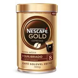 Café NESCAFÉ Gold Equilibrado Torra Média 100g