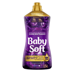 Amaciante de Roupa Concentrado BABY SOFT Inspiração Fascinante 1.5l