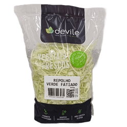 Repolho Verde DEVILE Fatiado 400g
