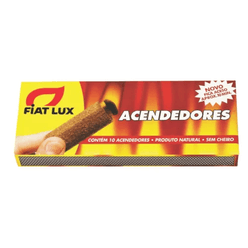 Acendedor FIAT LUX com 10 Unidades em Bastão