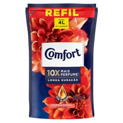 Amaciante de Roupas COMFORT Energia Floral Concentrado Refil 900ml