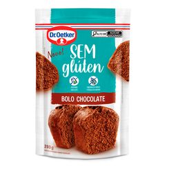 Mistura para Bolo DR OETKER Chocolate Sem Glúten 280g