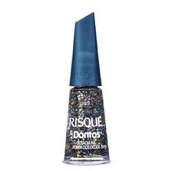 Esmalte Glitter RISQUÉ Doritos Ousadia na Ponta dos Dedos 8ml