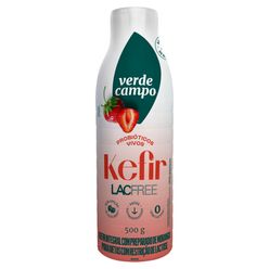 Kefir VERDE CAMPO Lacfree Morango Integral Zero Lactose 500g