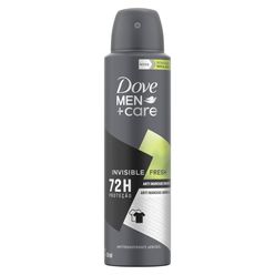 Desodorante Aerosol DOVE Men+Care Invisible Fresh 150ml